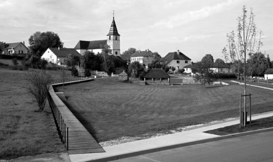 Park in Sermange by Agence Territoires