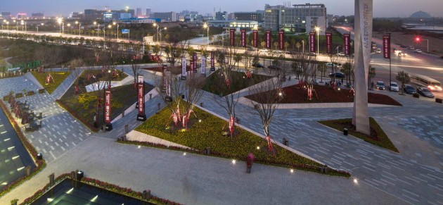 Zhengzhou Vanke City Gallery by Locus Associates
