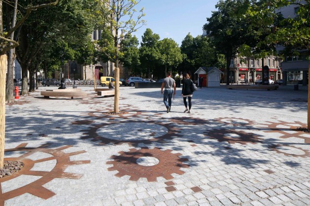 Place de la Paix by Mutabilis paysage & urbanisme