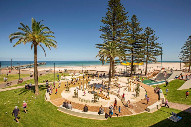Glenelg Foreshore Playspace by Wax Design