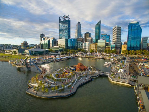 Elizabeth Quay by TCL in collaboration with ARM Architecture