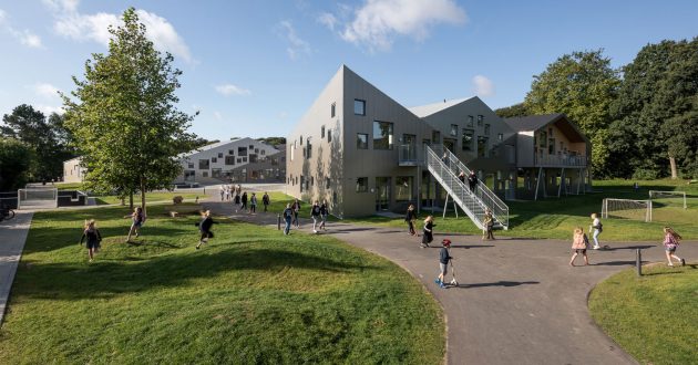 Skovbakke school and daycare by CEBRA