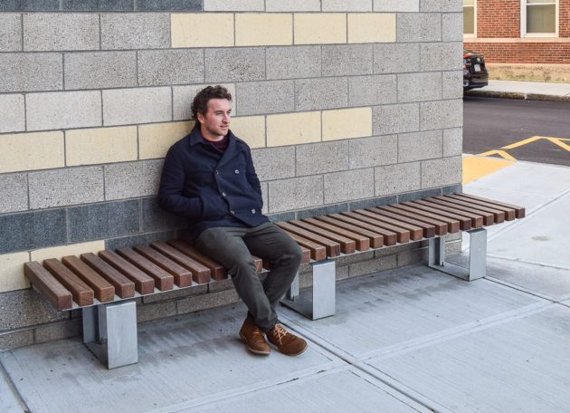 Solid Crosswise Benches